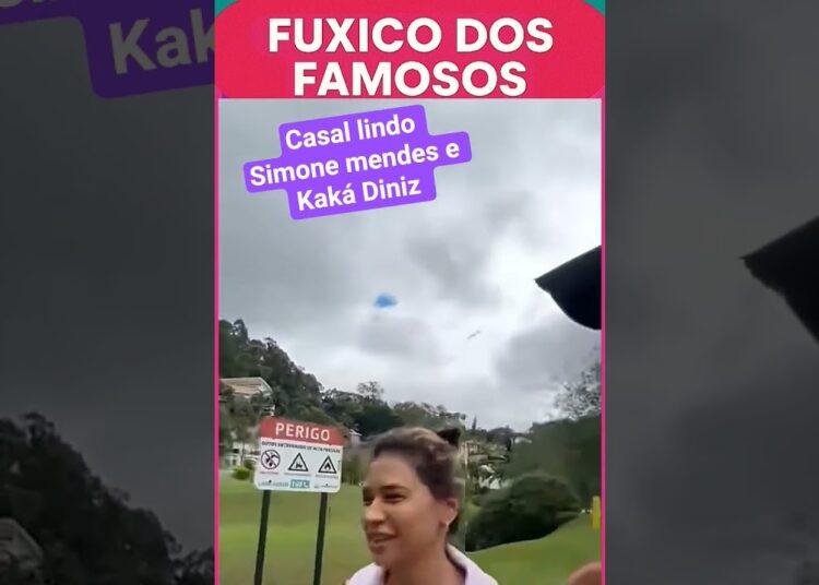 Casal lindo Simone mendes e Kaká #fofocas #noticias #fyy