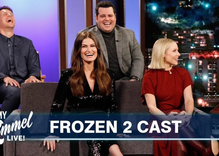 Frozen 2 Cast on Spoilers, Songs, Crazy Products & Frozen Phenom