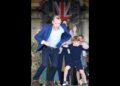 Their epic dance amazes everyone#royal #princewilliam #princelouis #dance