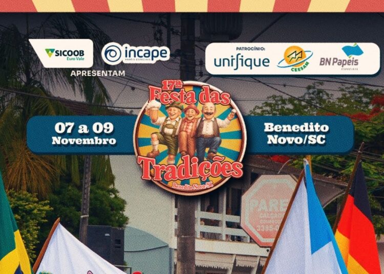 AO VIVO – Escolha da Realeza da Festa das Tradições em Benedito Novo.