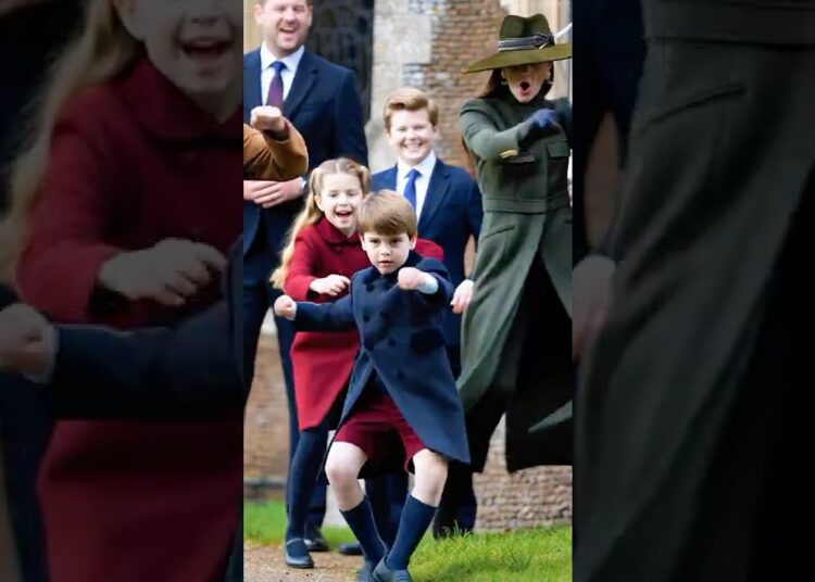 Louis’ cute dance makes Charlotte melt#royal #princess #charlotte #princelouis #princesscatherine