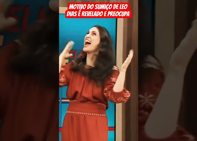 Motivo do sumiço de Leo Dias é revelado #famosos #fofocas