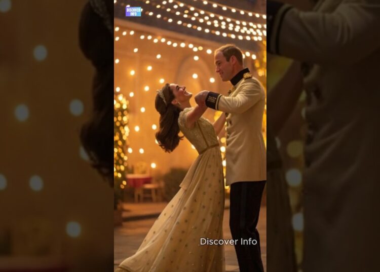 William & Catherine Share a Sweet Dance Together! #shorts #britishroyalfamily #royal