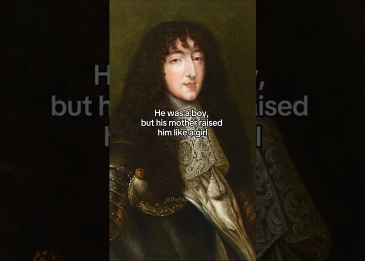 The Flamboyant Life of Philippe I, Duke of Orléans #frenchhistory #painting #royalfamily #louisxiv