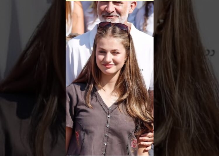 princess leonor Spain❤|Spain princess leonor#leonorofspain#spanishroyalfamily#leonor#princess#shorts