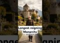 Top 10 Longest Reigning Monarchs #royalty 👑