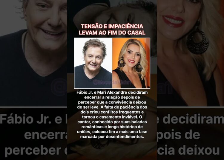 Fábio Jr. e Mari Alexandre: impaciência, conflitos e o verdadeiro motivo do fim