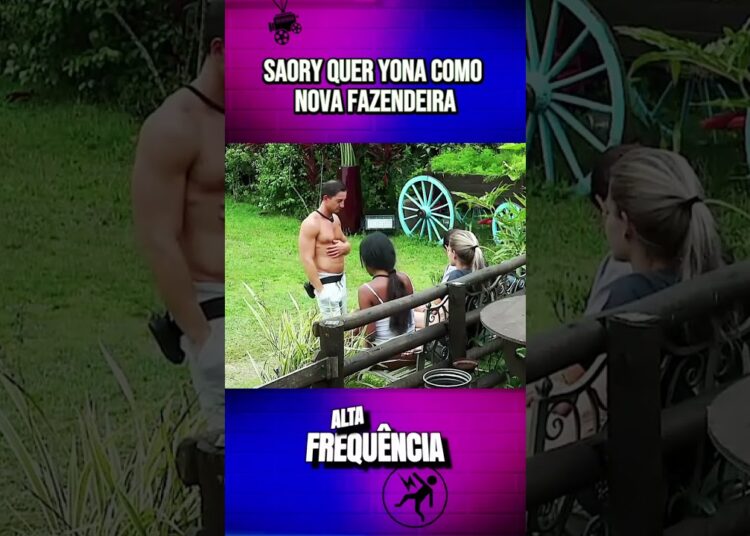 Saory quer Wallas na roça #afazenda17 #realityshow #fofocalizandohoje #fofocas #noticias