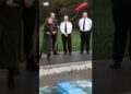 Kate Middleton’s hilarious attempt at a fire rescue challenge! #shorts #britishroyalfamily #royal
