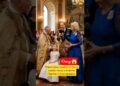 Princess kate reaction to Queen camilla shock at trooping The colour #shorts #kingcharles #kate #us