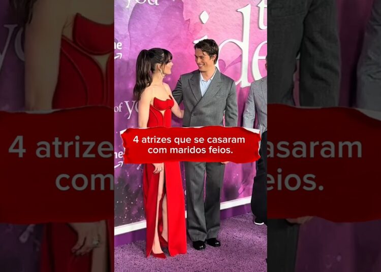 4 atrizes que se casaram com maridos feios.