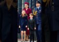 Louis & Charlotte dance so cool, fans love it 🤩#royal #princewilliam #princelouis #charlotte