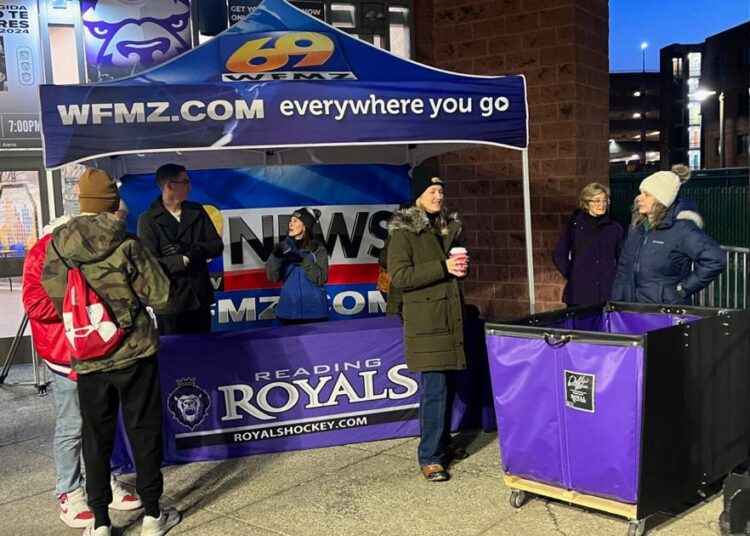 69 WFMZ-TV e Reading Royals Coat Drive para Knights' Closet em 14 de dezembro | Notícias regionais de Berks