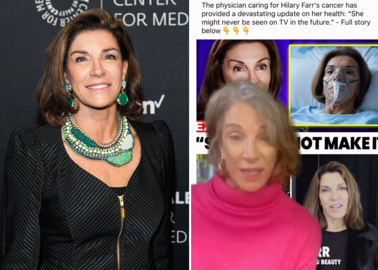 A amada estrela da HGTV, Hilary Farr, quebra o silêncio sobre rumores de saúde ‘devastadores’