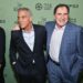 George Clooney, à esquerda, e Richard Kind