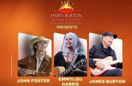 A lenda da guitarra James Burton apresenta concerto beneficente em Bossier City