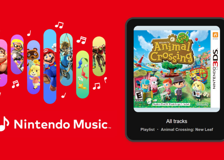 A trilha sonora de New Leaf já está disponível no Nintendo Music