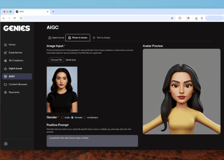 AI Companion Company Genies lança ferramentas de avatar de celebridades