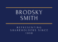 ATUALIZAÇÃO DOS ACIONISTAS DA BRODSKY & SMITH: Notificando os investidores sobre