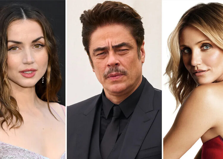 Ana De Armas está em negociações finais para se juntar a Benicio Del Toro e Cameron Diaz na 'Reconstituição' de Grant Singer - AFM