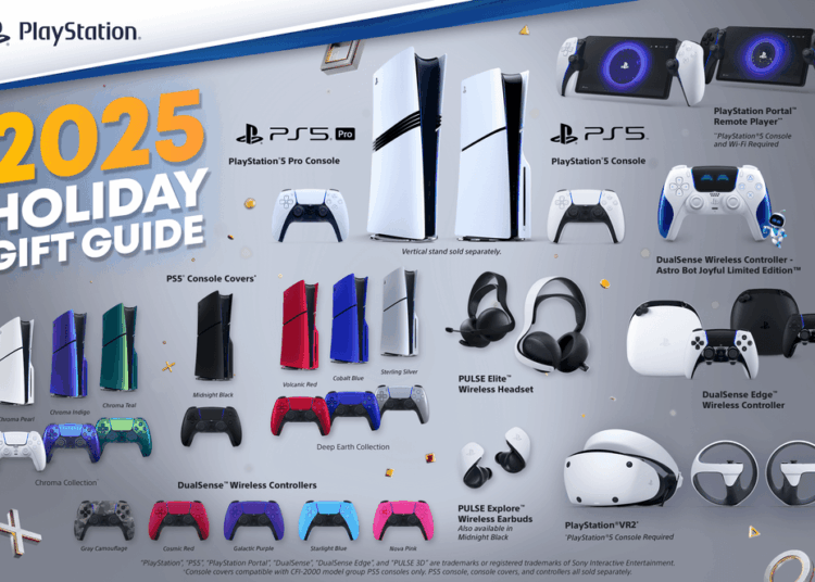 Apresentando o guia de presentes de Natal do PlayStation 2025