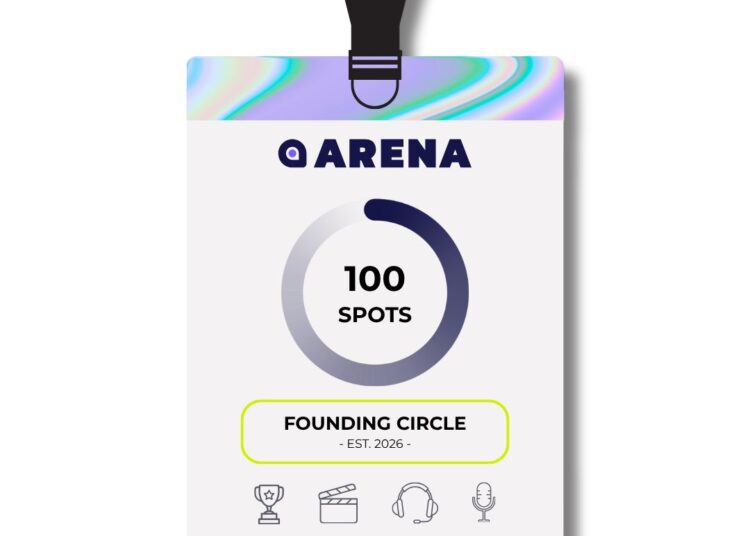 Arena lança 'círculo fundador' para revolucionar redes de esportes e entretenimento