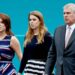 Beatrice e Eugenie recebem protocolo real mais elevado após a saída de Andrew