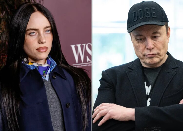 Billie Eilish eviscera 'Patético P *** y B ** ch Covarde' Elon Musk
