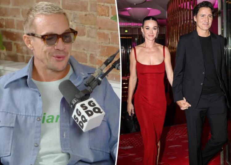 Diplo faz afirmações chocantes sobre Katy Perry e Justin Trudeau em meio a seu novo romance