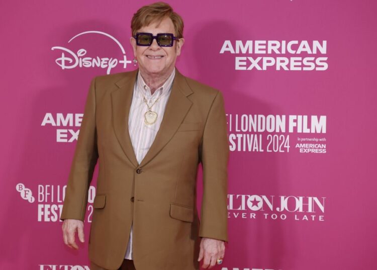Elton John: Perder a visão é ‘devastador’