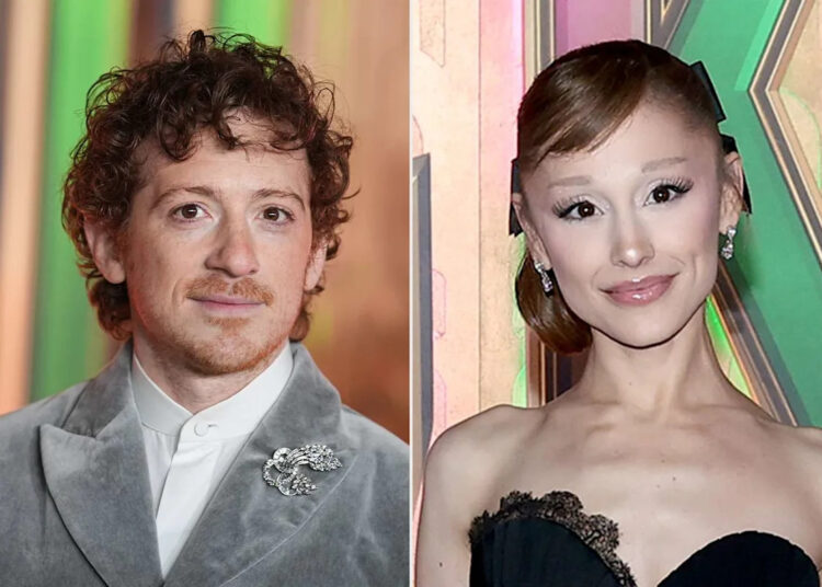 Ethan Slater diz que a namorada Ariana Grande está ‘fora deste mundo’ em “Wicked: For Good”