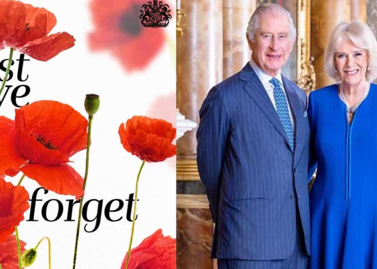Família real presta homenagem após discurso de Harry no Dia da Memória