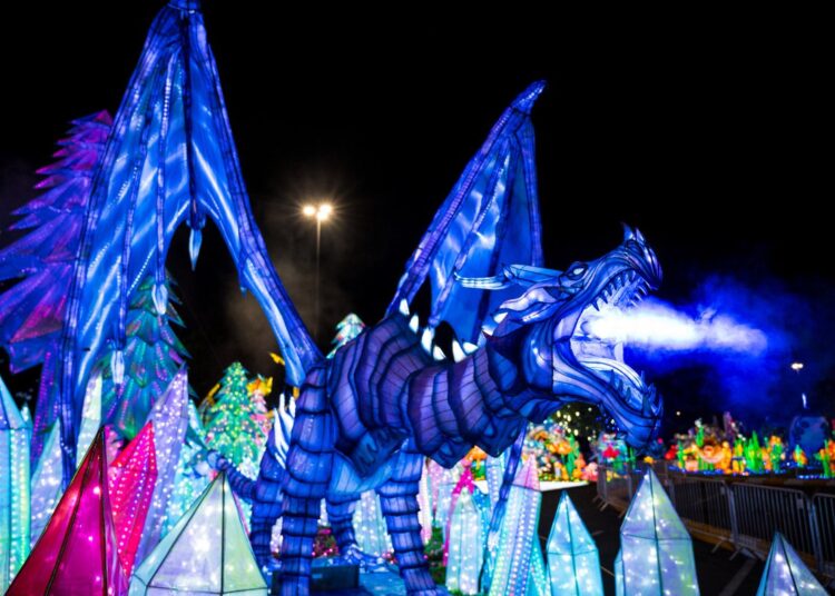 Festival das Lanternas Asiáticas: Floresta da Fantasia