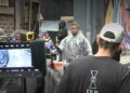 Filme feito em Memphis encerrando as filmagens no centro da cidade