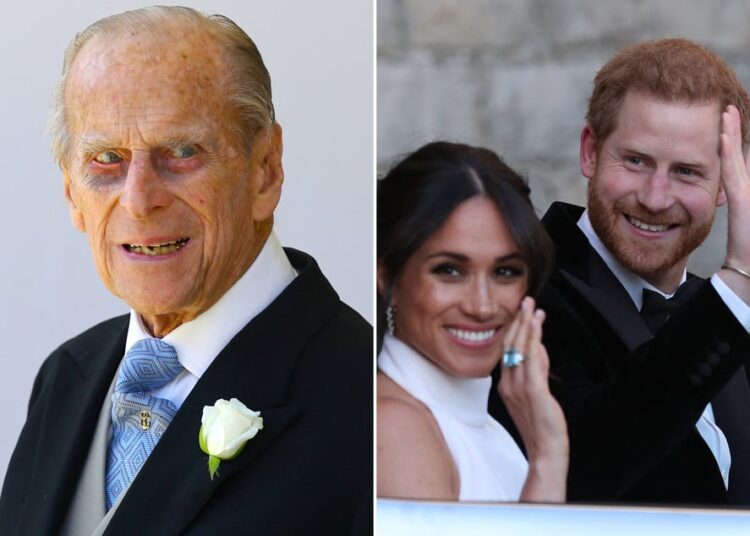 Fonte real revela o aviso chocante do príncipe Philip a Harry sobre Meghan Markle