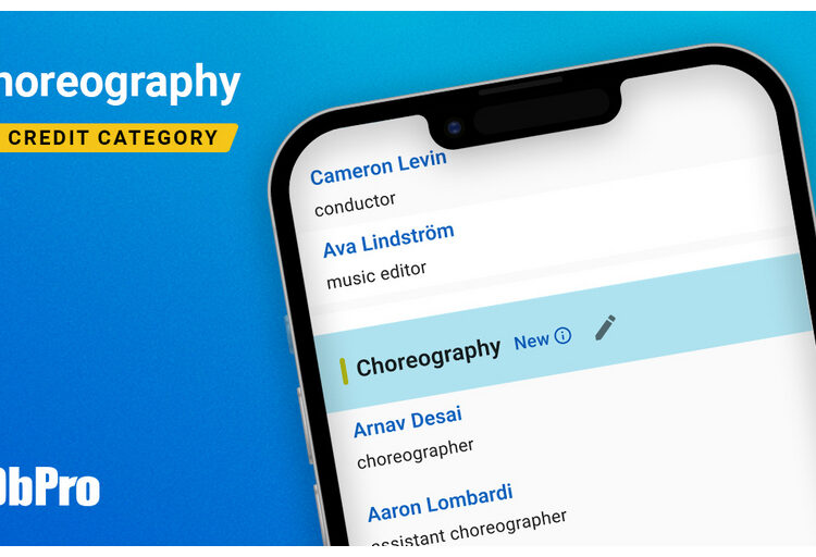 IMDb and IMDbPro Add 12 New Professional Credit Categories and Expand Voice Actor Credits, Advancing Recognition for Essential Entertainment Professions