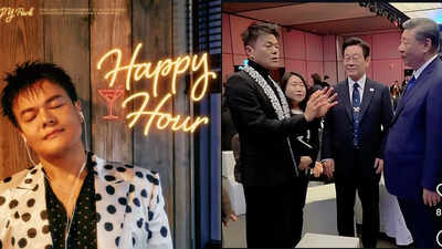 JY Park, o 'artista de nível ministerial', oferece conforto com o novo single 'Happy Hour' |