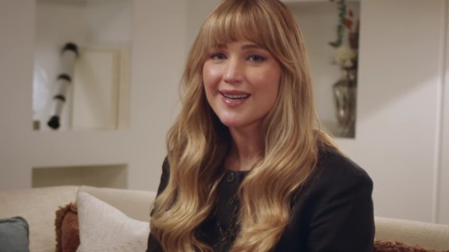 Jennifer Lawrence elogia a batalha após a outra de Leonardo DiCaprio