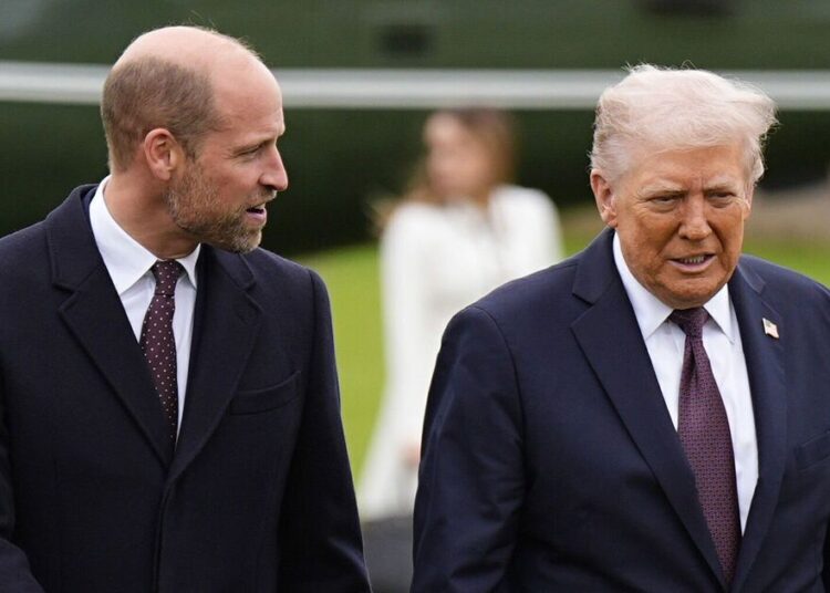 Leitor labial expõe saudação de 6 palavras de Trump ao príncipe William após quebrar o protocolo – Royals – Notícias