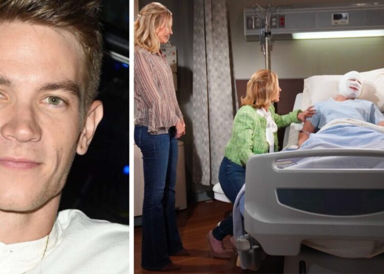 Lucas Adams sente a pressão de se juntar à família Newman do legado de Young and the Restless