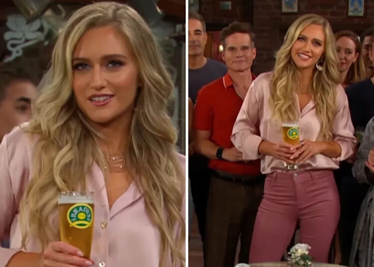 Maggie Sajak, da 'Roda da Fortuna', faz uma aparição surpresa no set de 'Days of Our Lives'