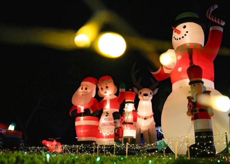Mapa de luzes de Natal de 2025 para Nápoles, Marco Island, Flórida
