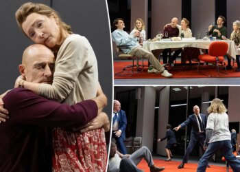 Mark Strong e Lesley Manville são ferozes na emocionante tragédia da Broadway