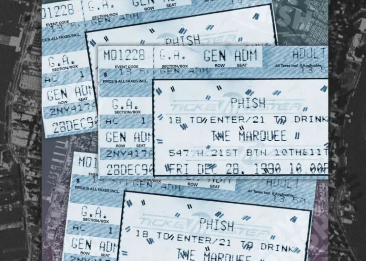 Marquee Show de 1990 com John Popper, último lançamento do LivePhish