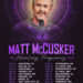 Matt McCusker anuncia a primeira turnê teatral norte-americana, 'The Healing Frequency'