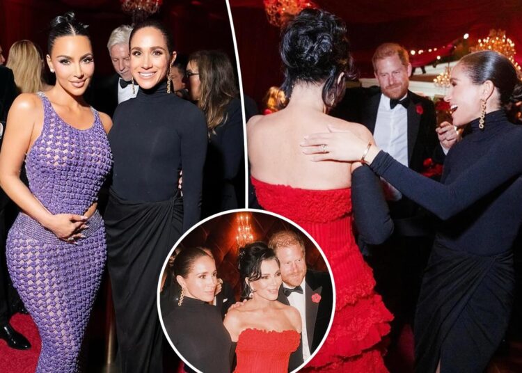 Meghan Markle e Príncipe Harry festejam com Kris Jenner e Kim Kardashian em novas fotos do aniversário de 70 anos da momager