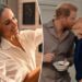 Meghan Markle e Príncipe Harry se beijam em teaser do especial de feriado de 'With Love, Meghan'
