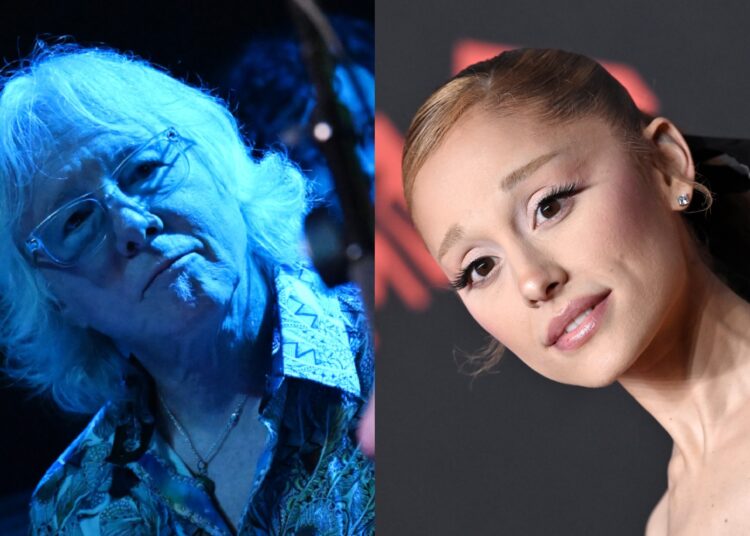 Mike Mills, do REM, brinca com Ariana Grande por “ultrapassar os limites” na música do novo supergrupo, ‘My Cologne’