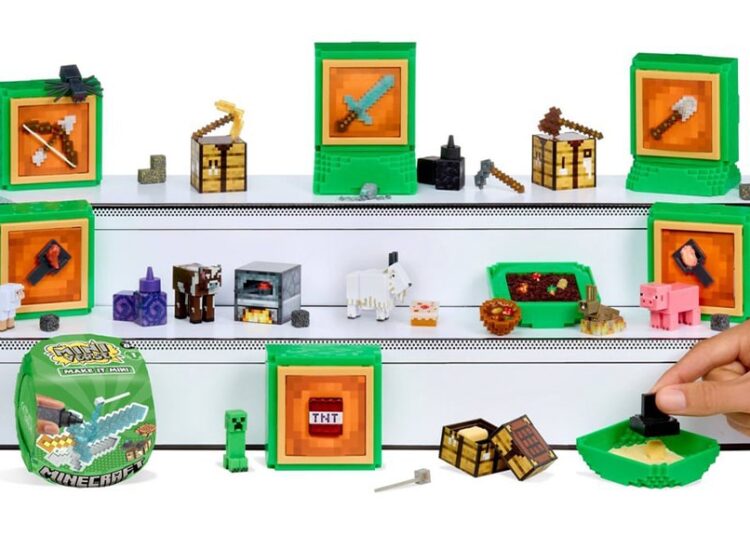 Minecraft se torna Mini com nova coleção de entretenimento MGA