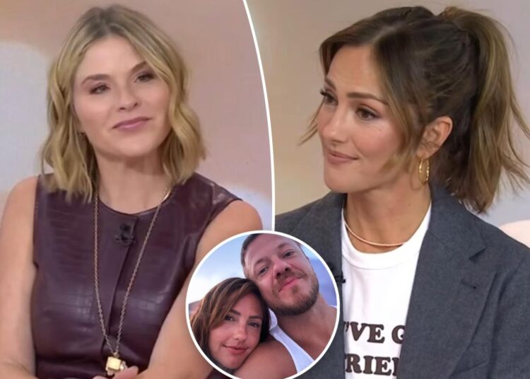 Minka Kelly encerra a pergunta de Jenna Bush Hager sobre o namorado Dan Reynolds